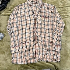Authentic Burberry Pajama top Medium